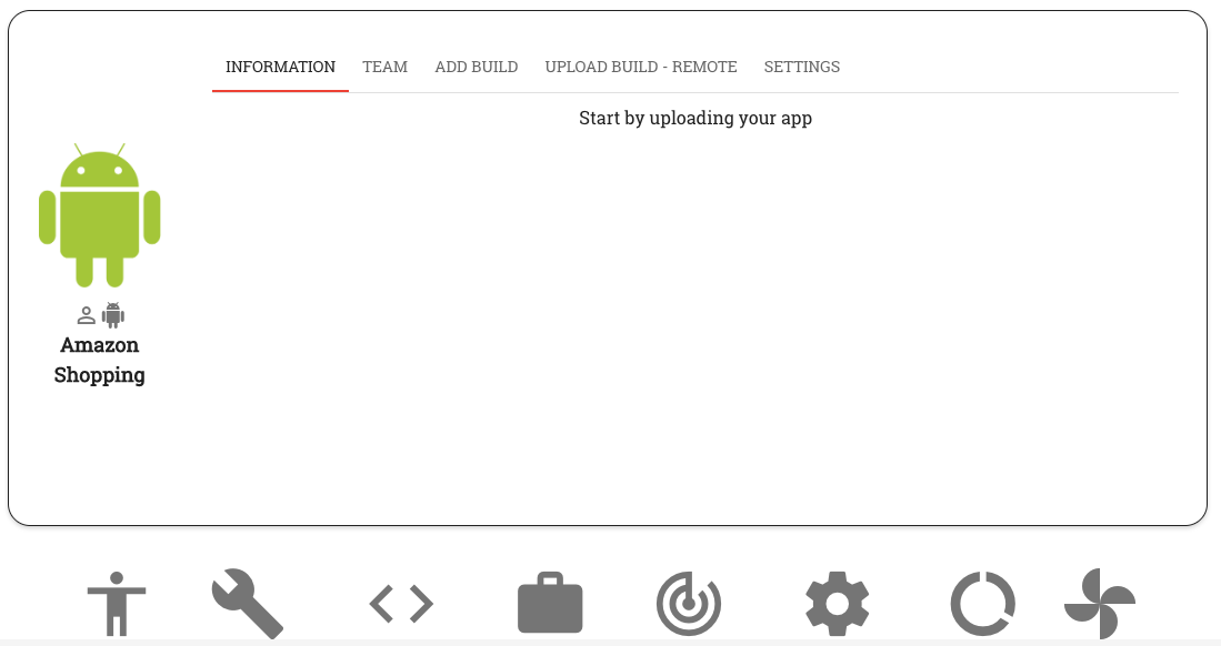 Project Dashboard Example